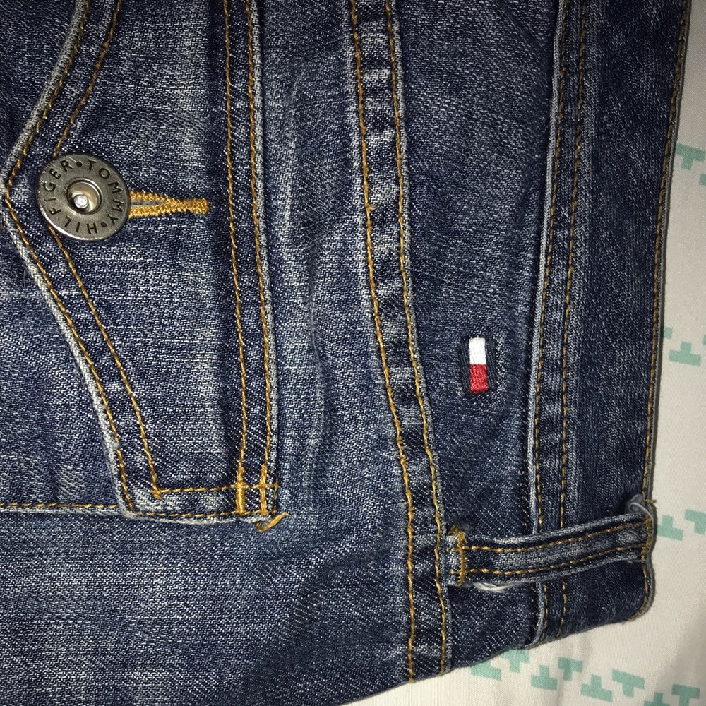 tommy hilfiger denim skirt